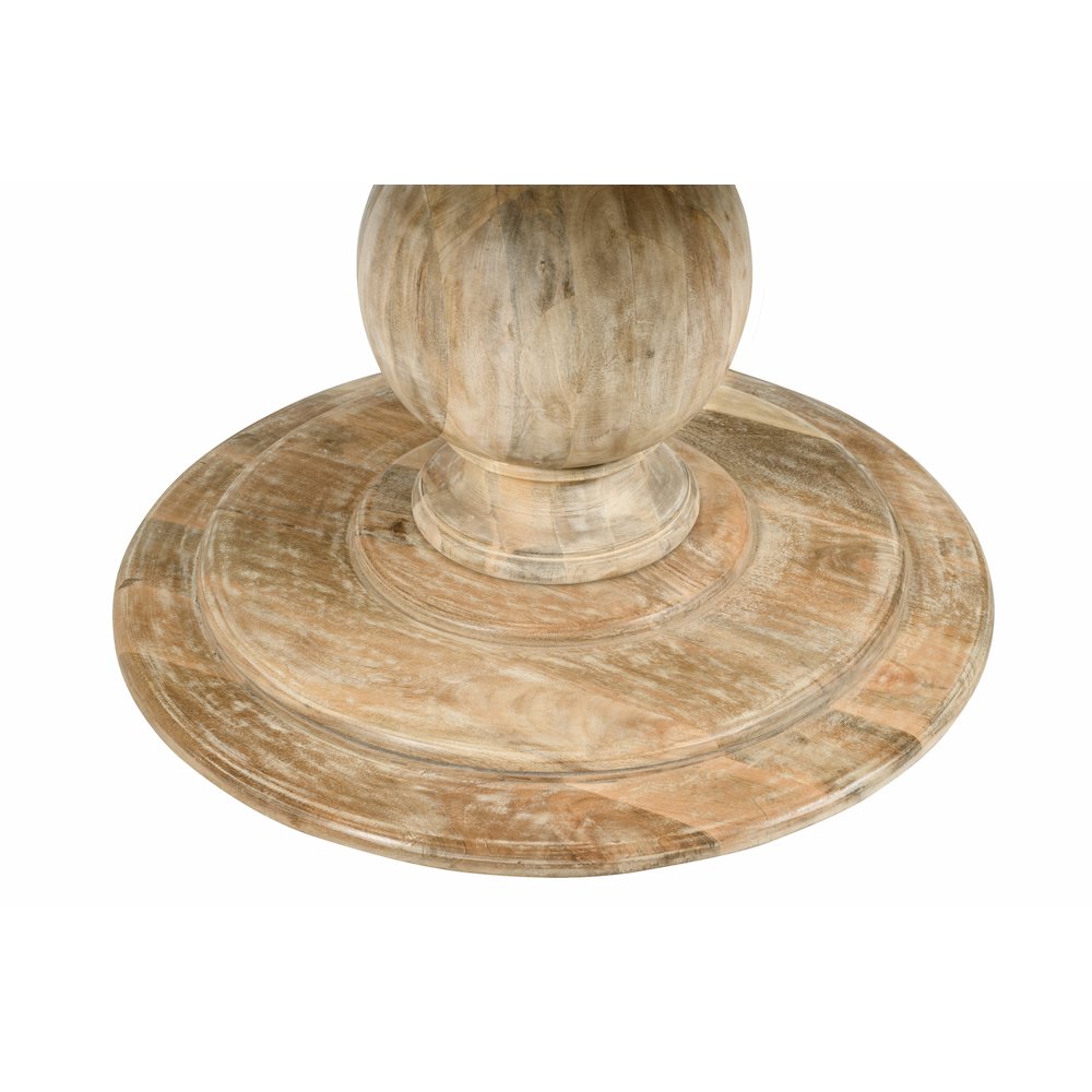 Coastal Jenna 60" Pedestal Dining Table. Picture 4