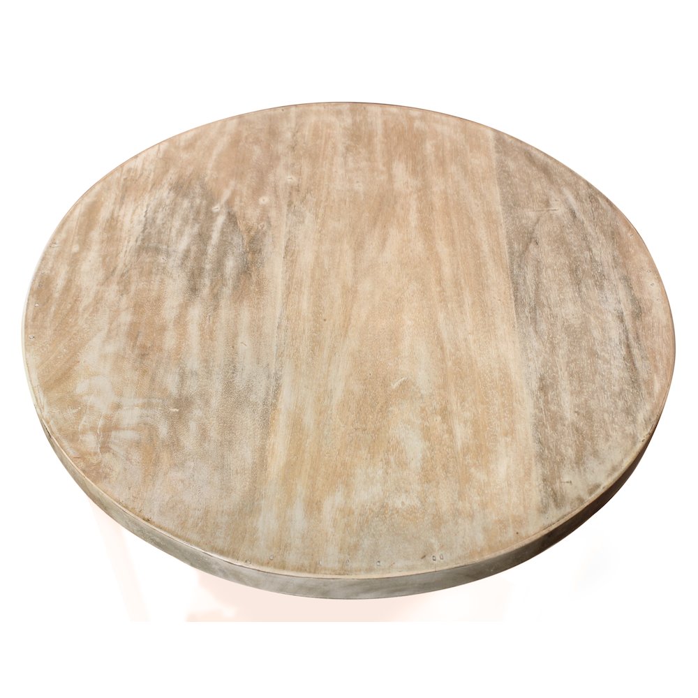 Jenna Round End Table with Shelf. Picture 7
