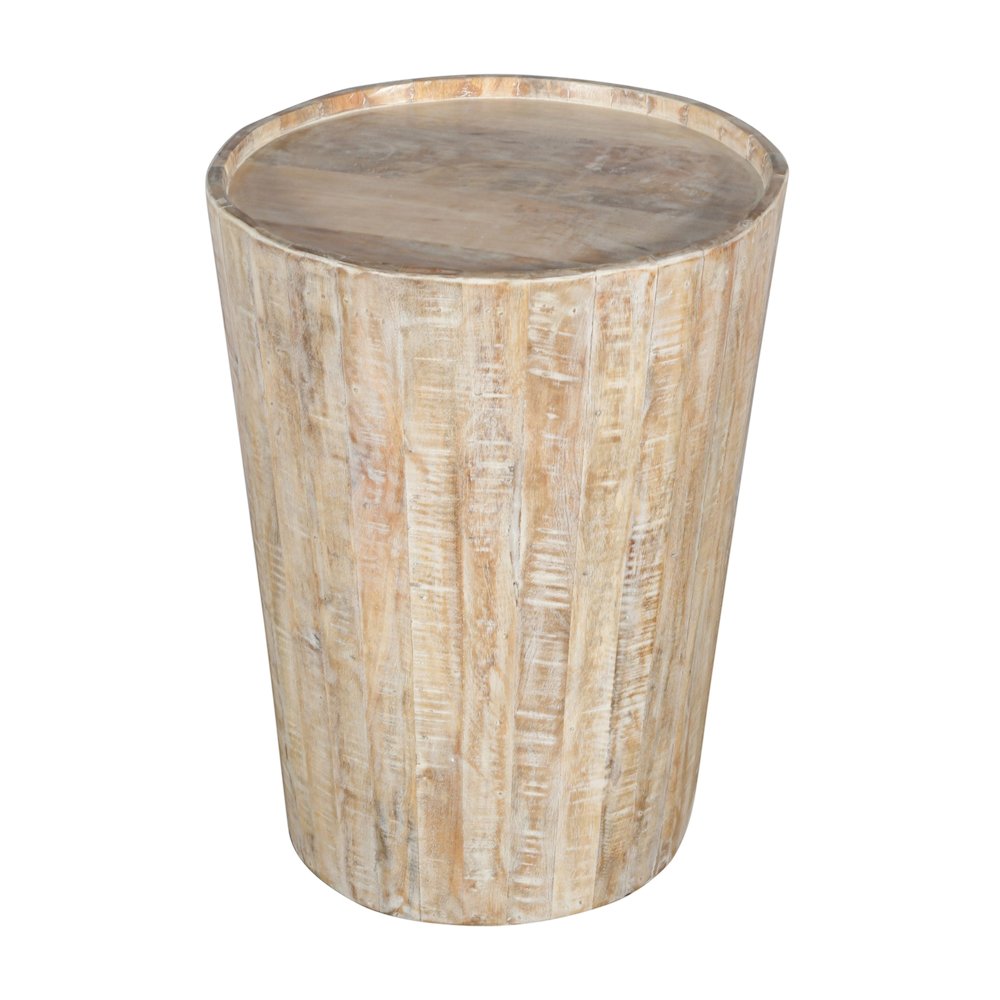 Jenna Drum End Table. Picture 1