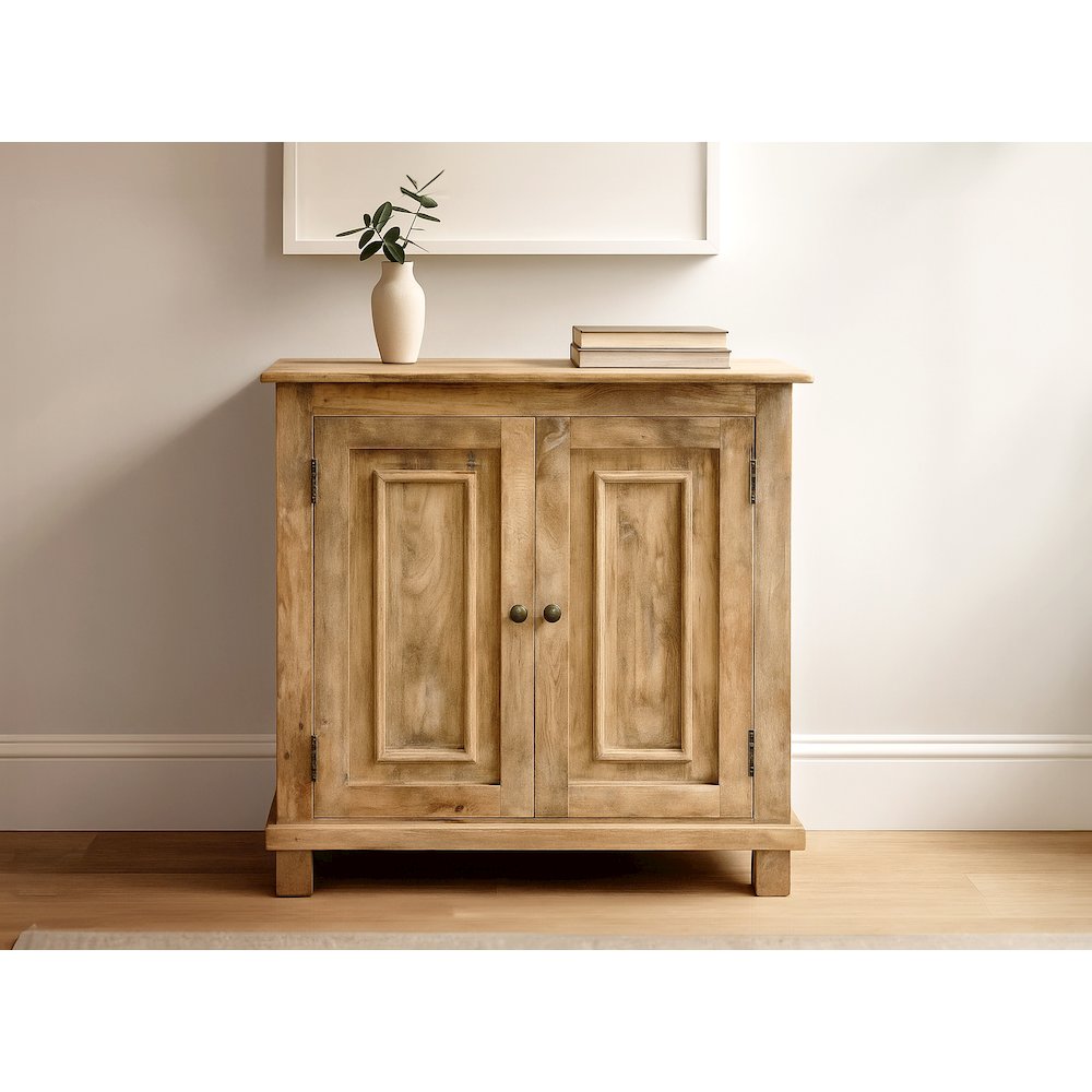 Jenna 2-Door Sideboard in Natural. Picture 2