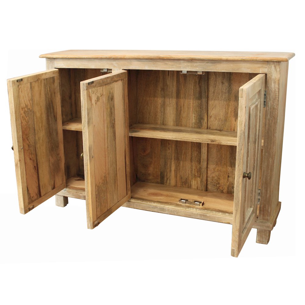 Jensen 3-Door Sideboard in Natural. Picture 7