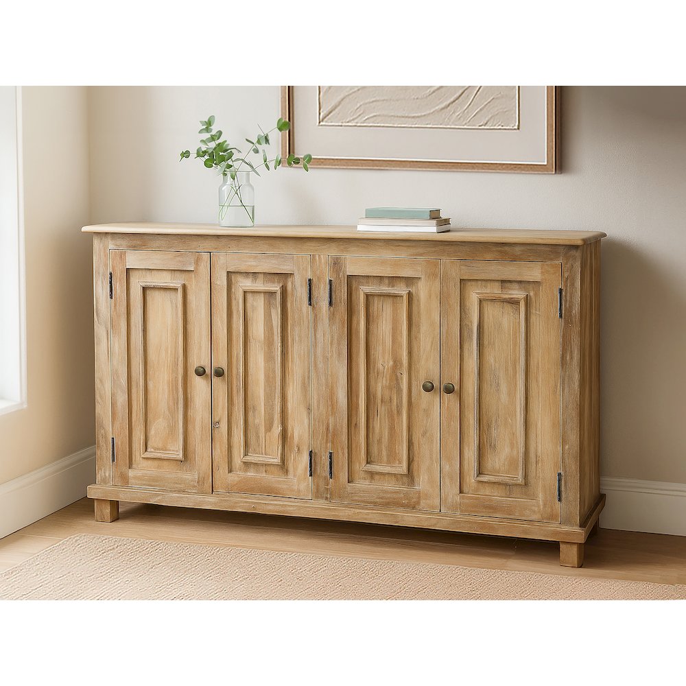 Jensen 4-Door Sideboard in Natural. Picture 2