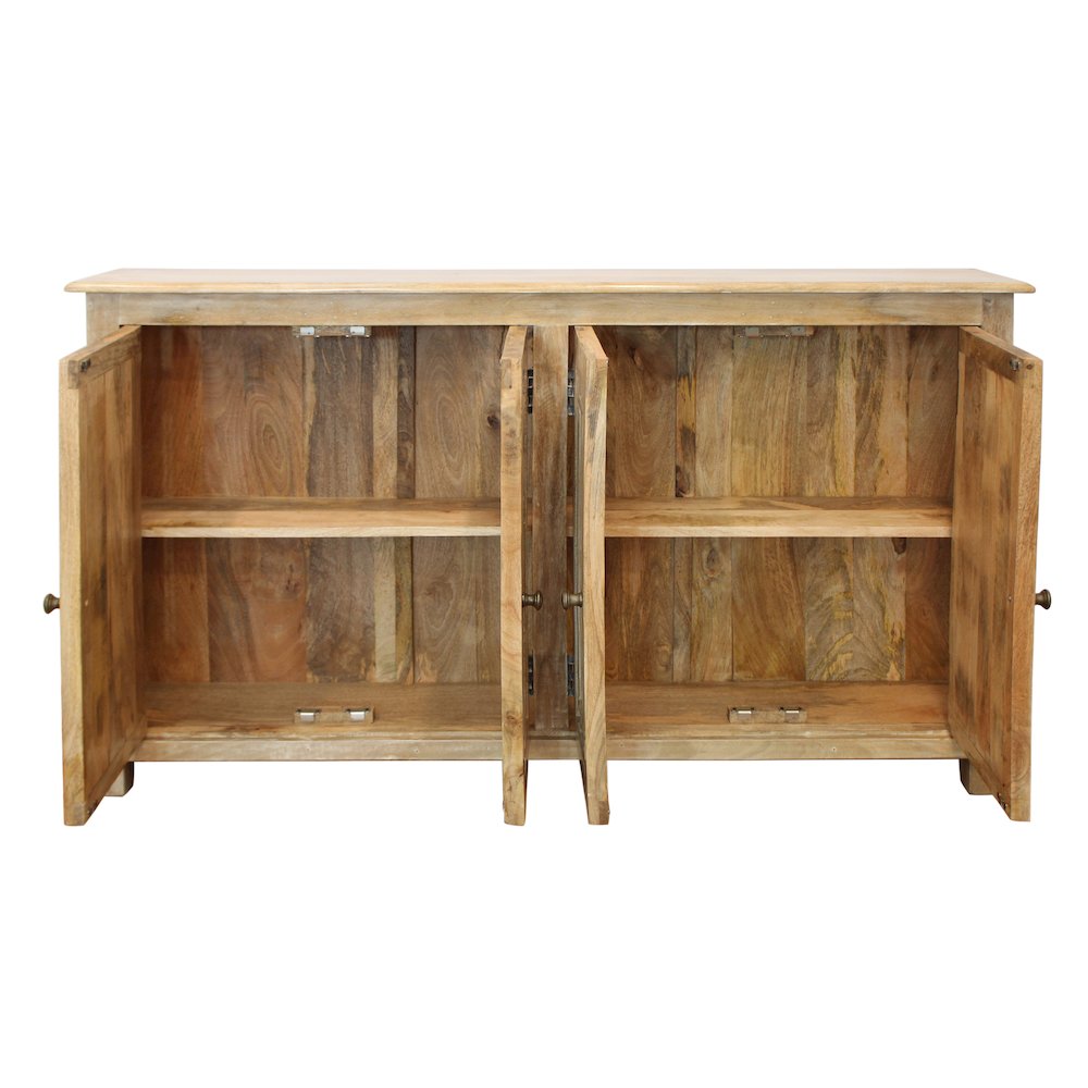 Jensen 4-Door Sideboard in Natural. Picture 5