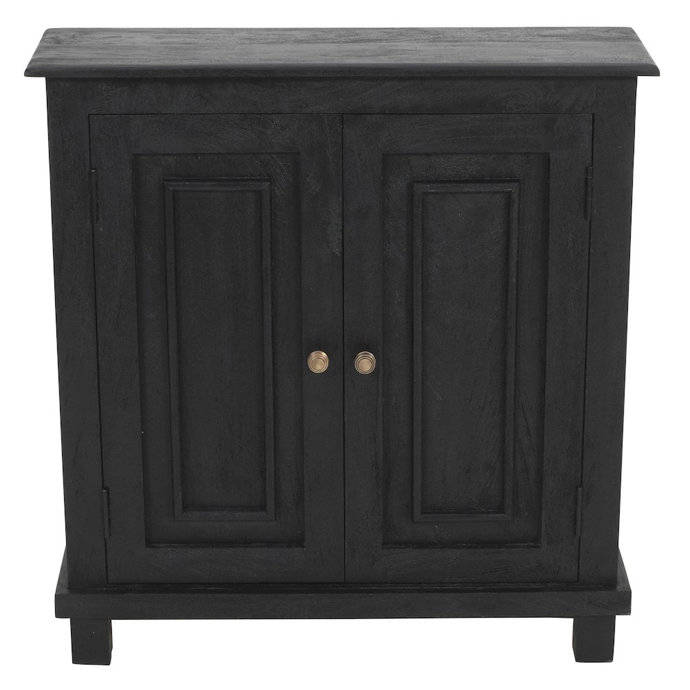 Jenna 2-Door Sideboard in Charcoal Grey. Picture 4