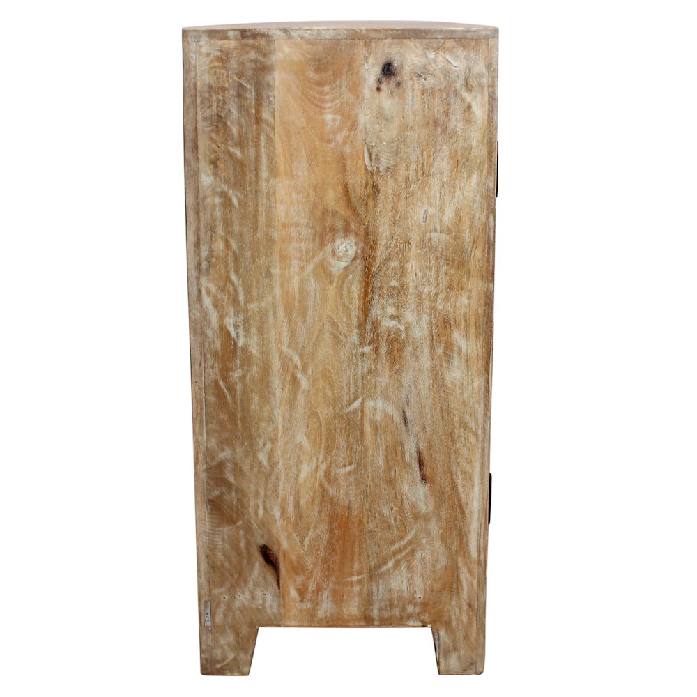 Bayside 54" 3-Door Sideboard in Natural Finish. Picture 7