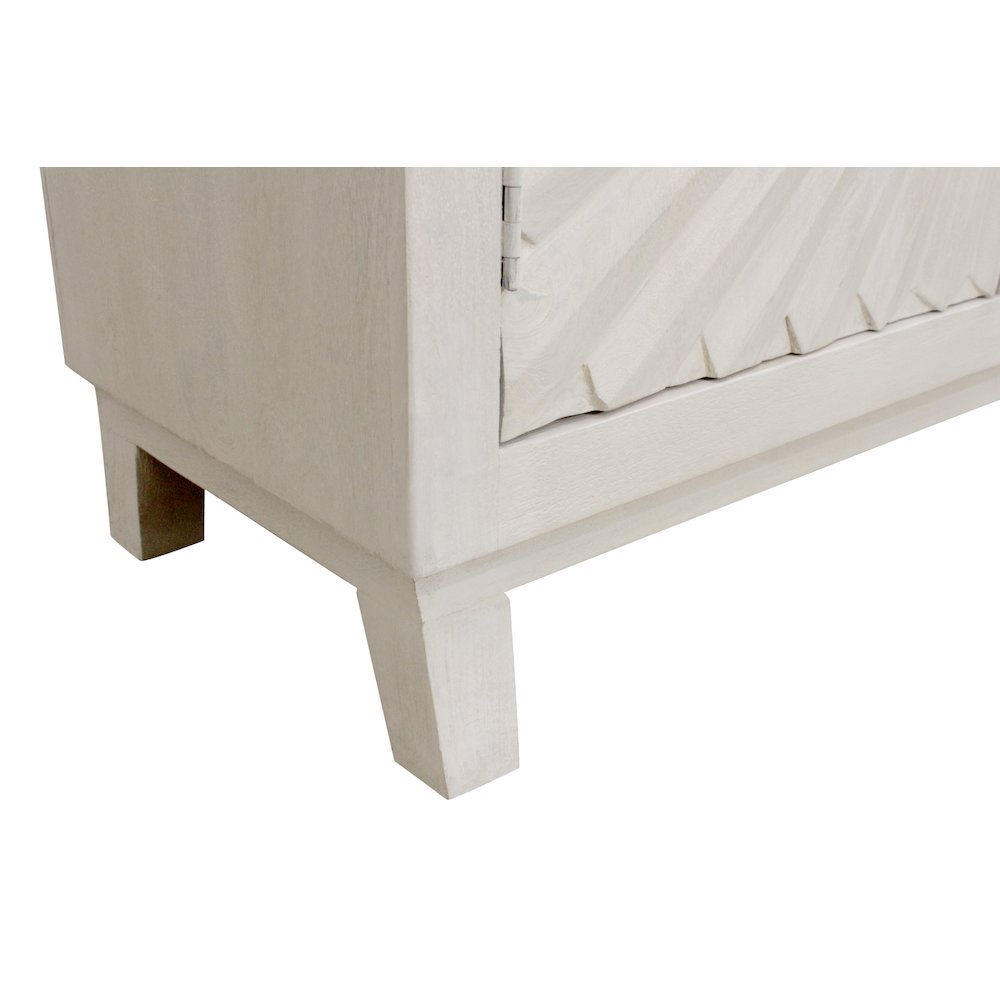 Bayside 4-Door Sideboard in Ivory. Picture 12