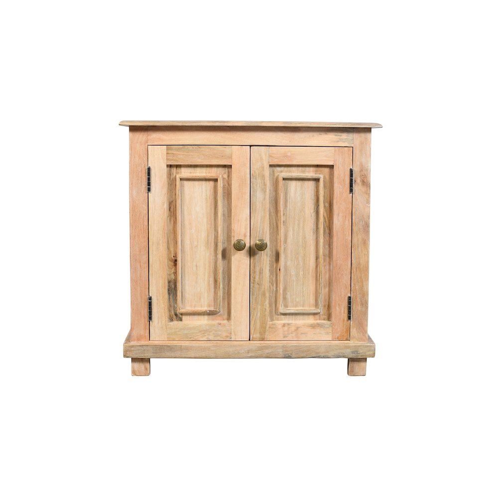 Jenna 2-Door Nightstand in Natural. Picture 1