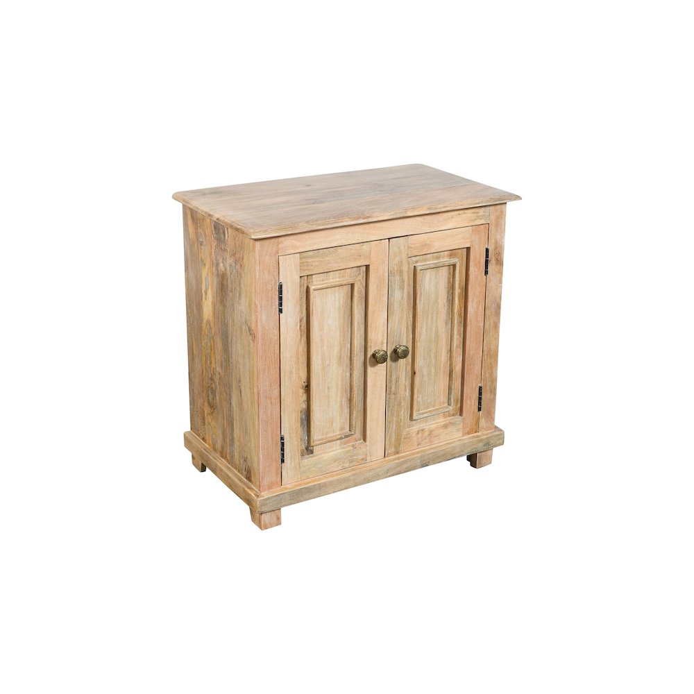Jenna 2-Door Nightstand in Natural. Picture 2