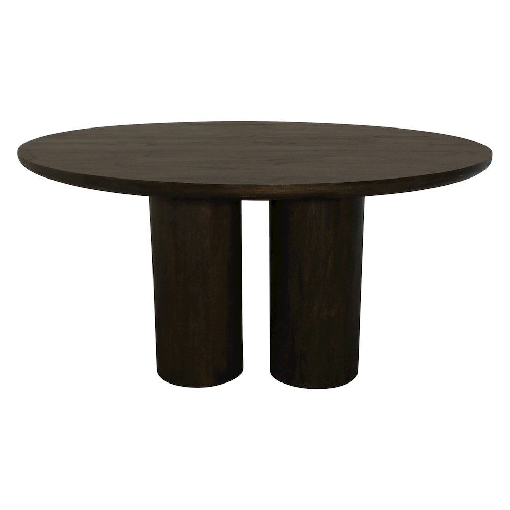 Sullivan 63" Solid Wood Round Dining Table. Picture 5
