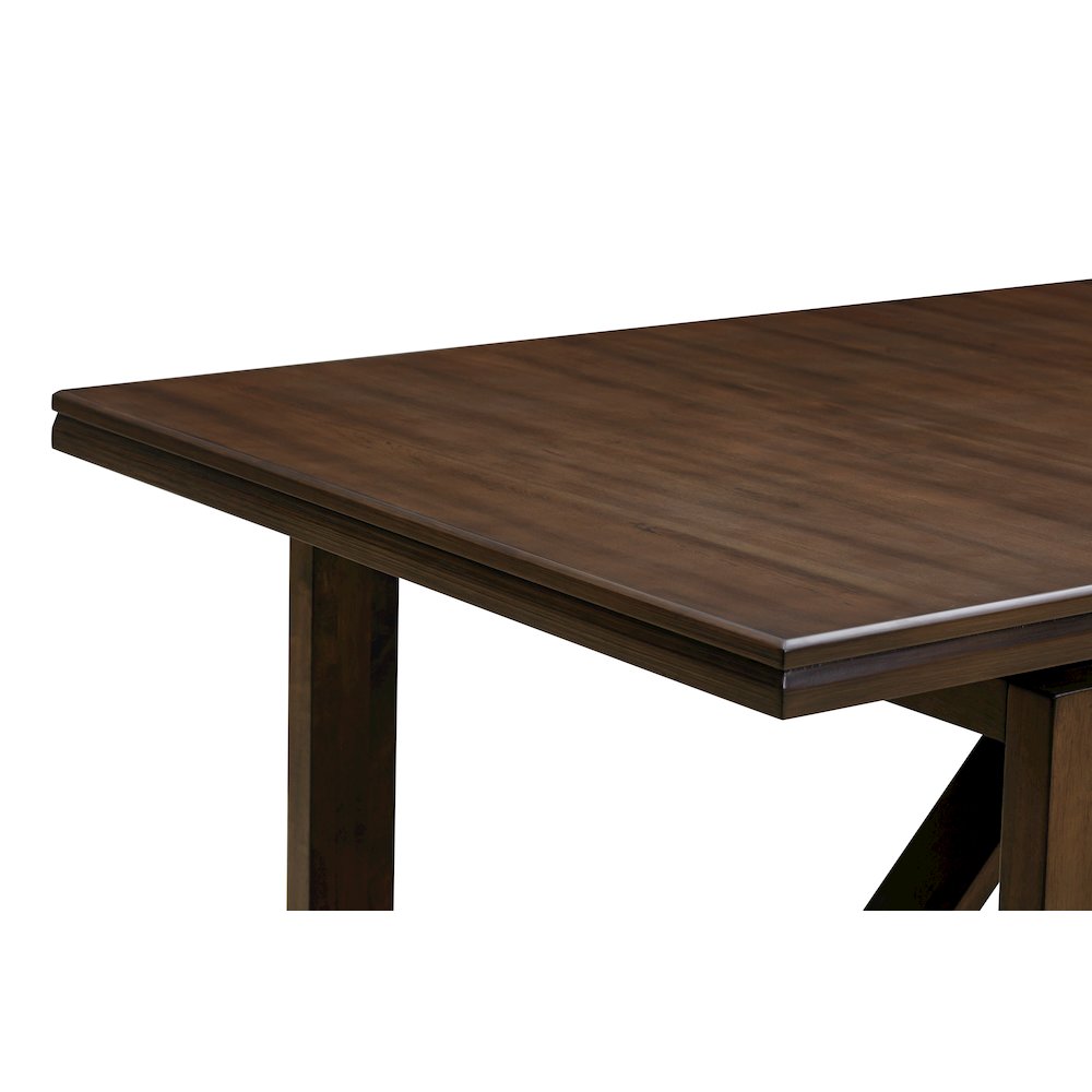 Scott 7-Piece Dining Set with 3 Sets of Chairs in Two-Tone. Picture 7