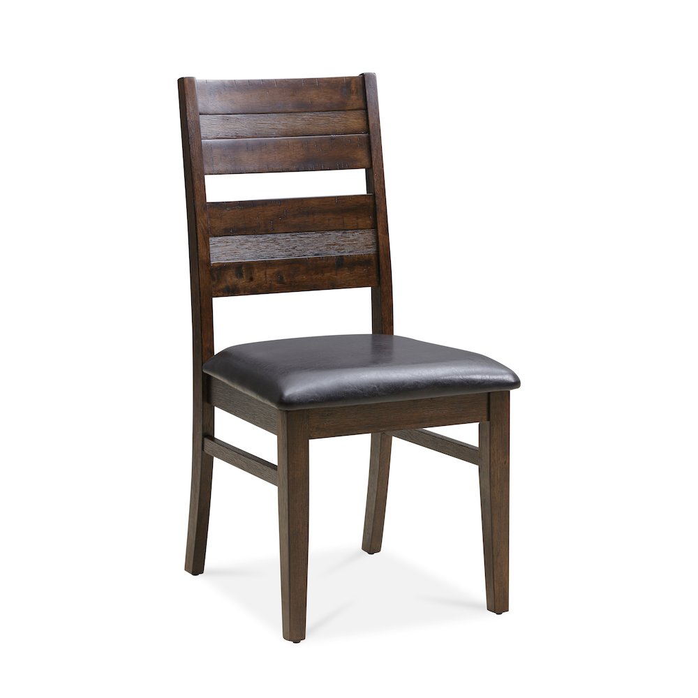 Dale 7-Piece Dining Set with 3 Sets of Chairs in Antique Brown. Picture 13