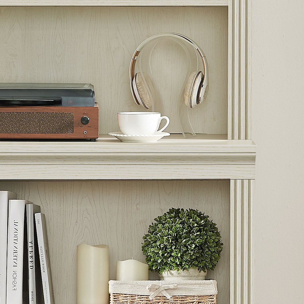 Multi-Depth Bookshelves and Bookcase Floor Standing 5 Tier Display Shelves. Picture 6
