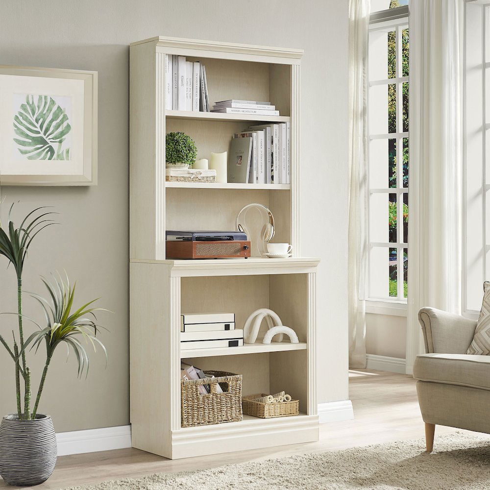 Multi-Depth Bookshelves and Bookcase Floor Standing 5 Tier Display Shelves. Picture 2