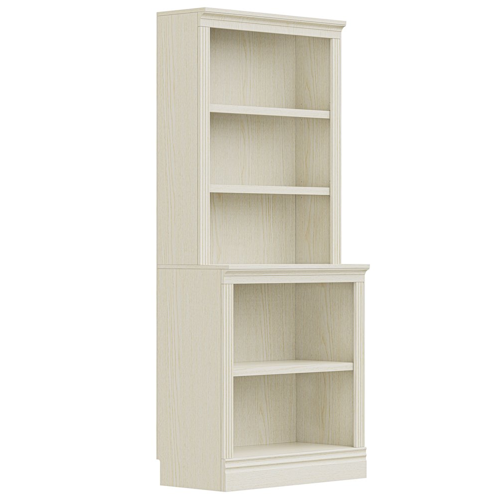 Multi-Depth Bookshelves and Bookcase Floor Standing 5 Tier Display Shelves. Picture 1