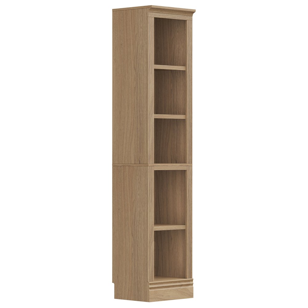 5-Shelf Narrow Bookcase, 72 in Tall Skinny Bookshelf. Picture 1