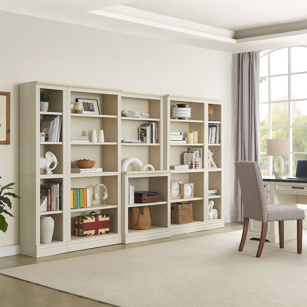 Multi-Depth Bookshelves and Bookcase Floor Standing 5 Tier Display Shelves. Picture 8