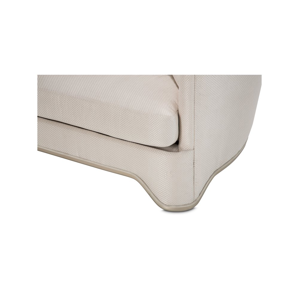 London Place Chair and a Half - Champagne. Picture 3