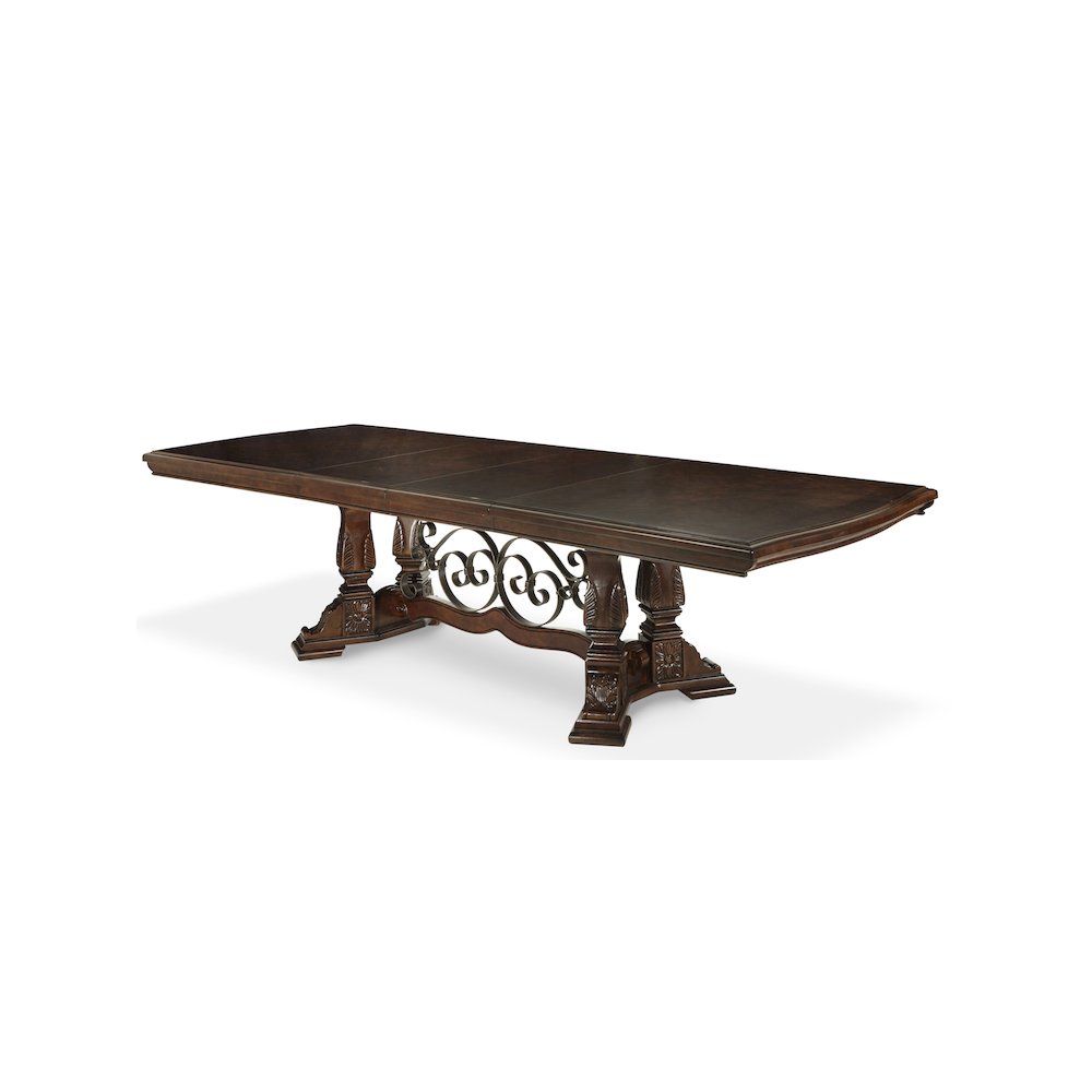 Windsor Court Rectangular Dining Table - Vintage Fruitwood. Picture 7