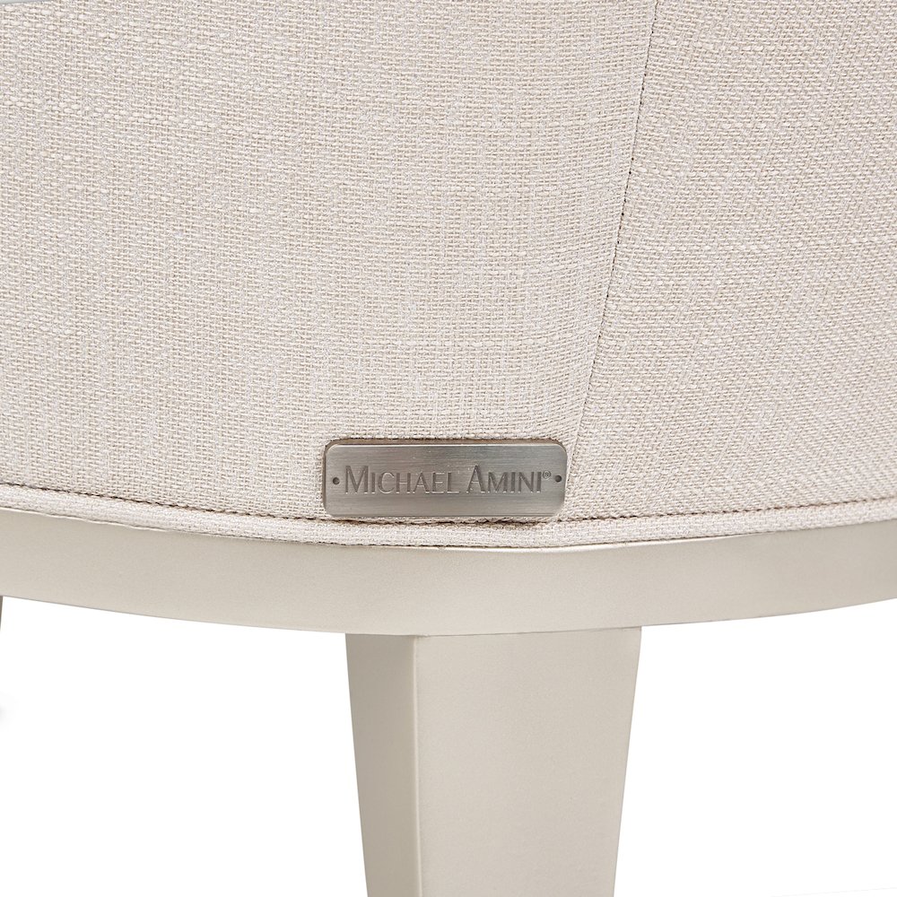 Villa Cherie Matching Chair - Pearl/Caramel. Picture 15