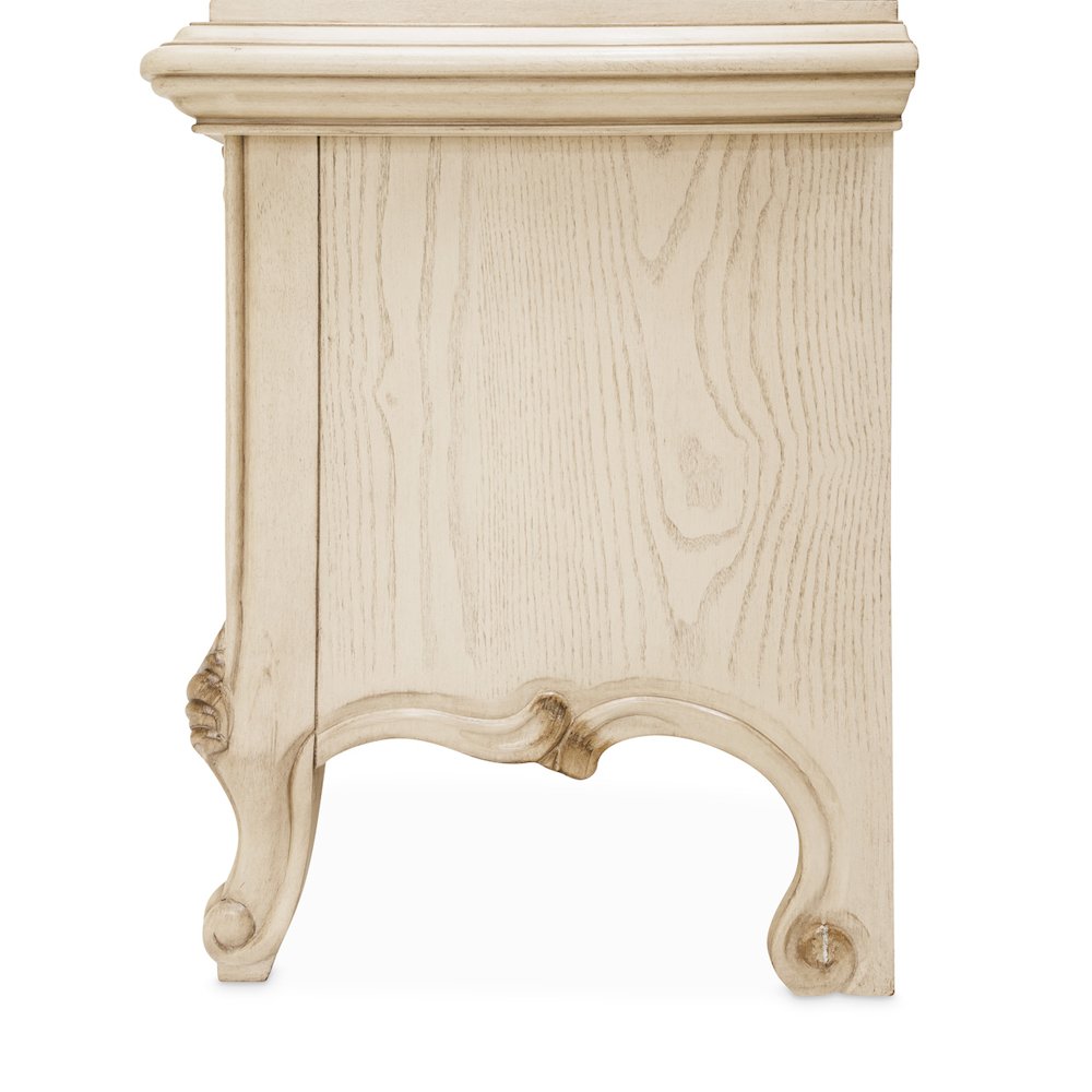 Platine de Royale Curio Display Cabinet - Champagne. Picture 9