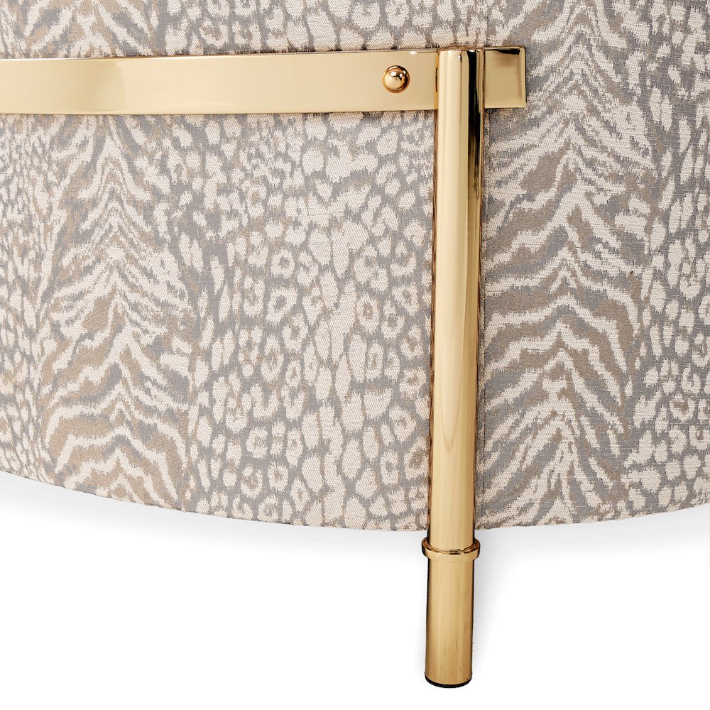 Lisbon Sofa - Opal/Gold. Picture 9