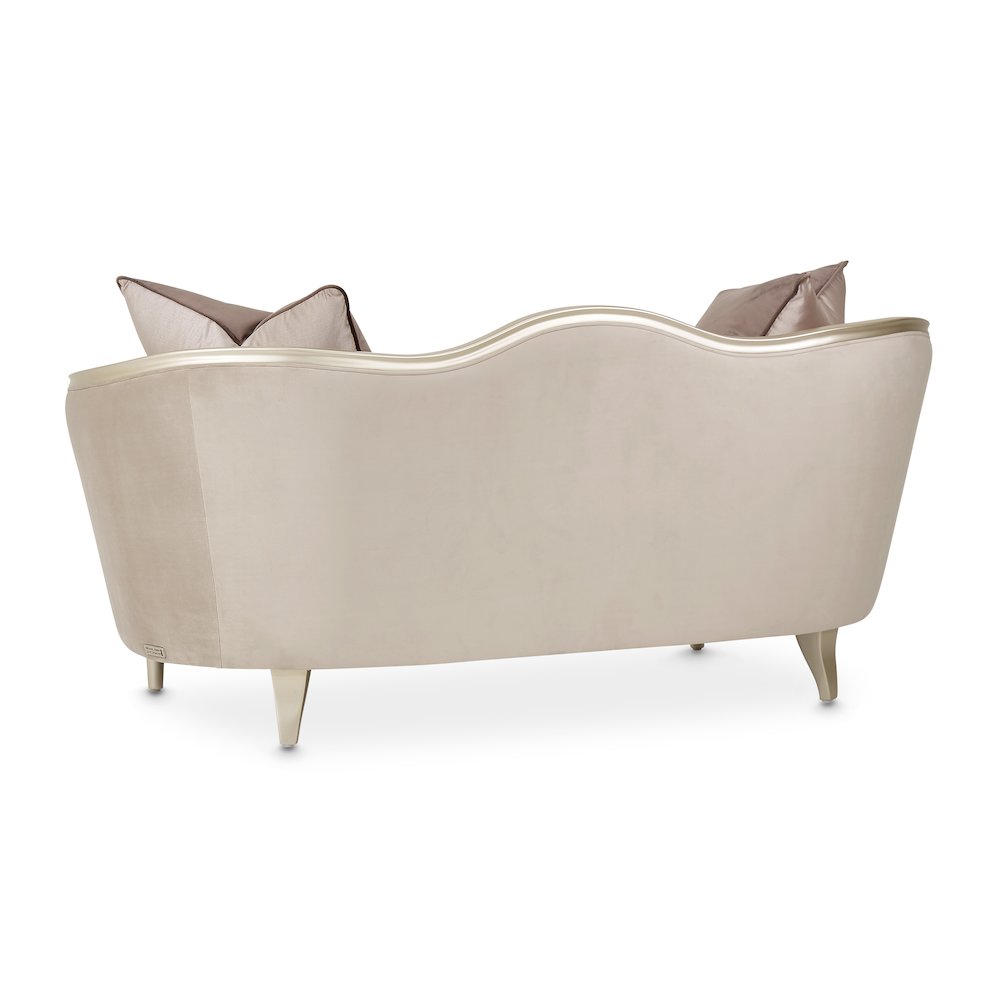 Villa Cherie Loveseat - Porcini/Hazelnut. Picture 7