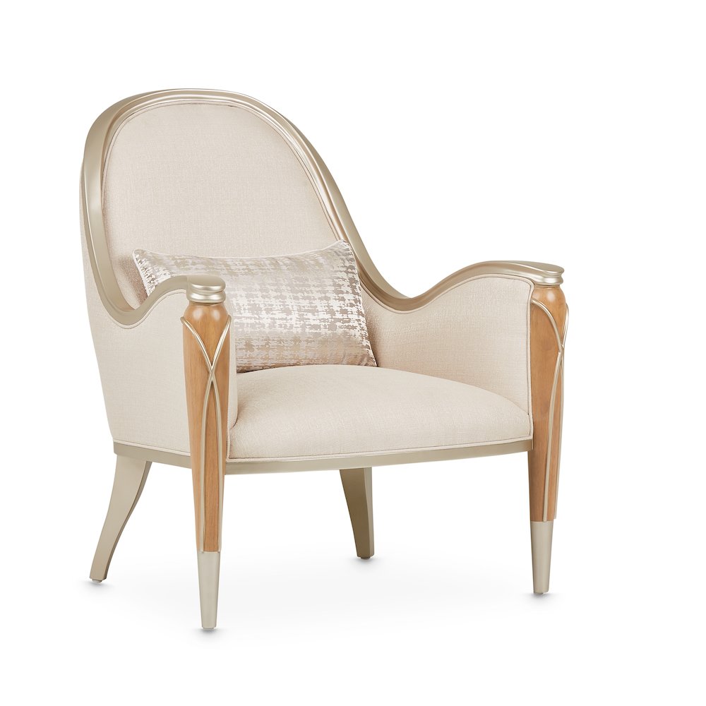 Villa Cherie Matching Chair - Pearl/Caramel. Picture 7