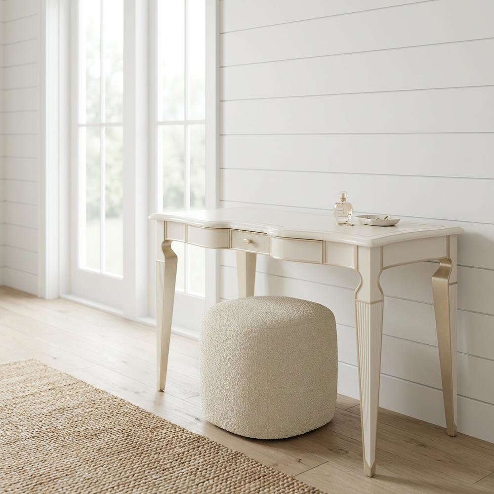La Marisia Vanity Desk - Creamy Pearl. Picture 7