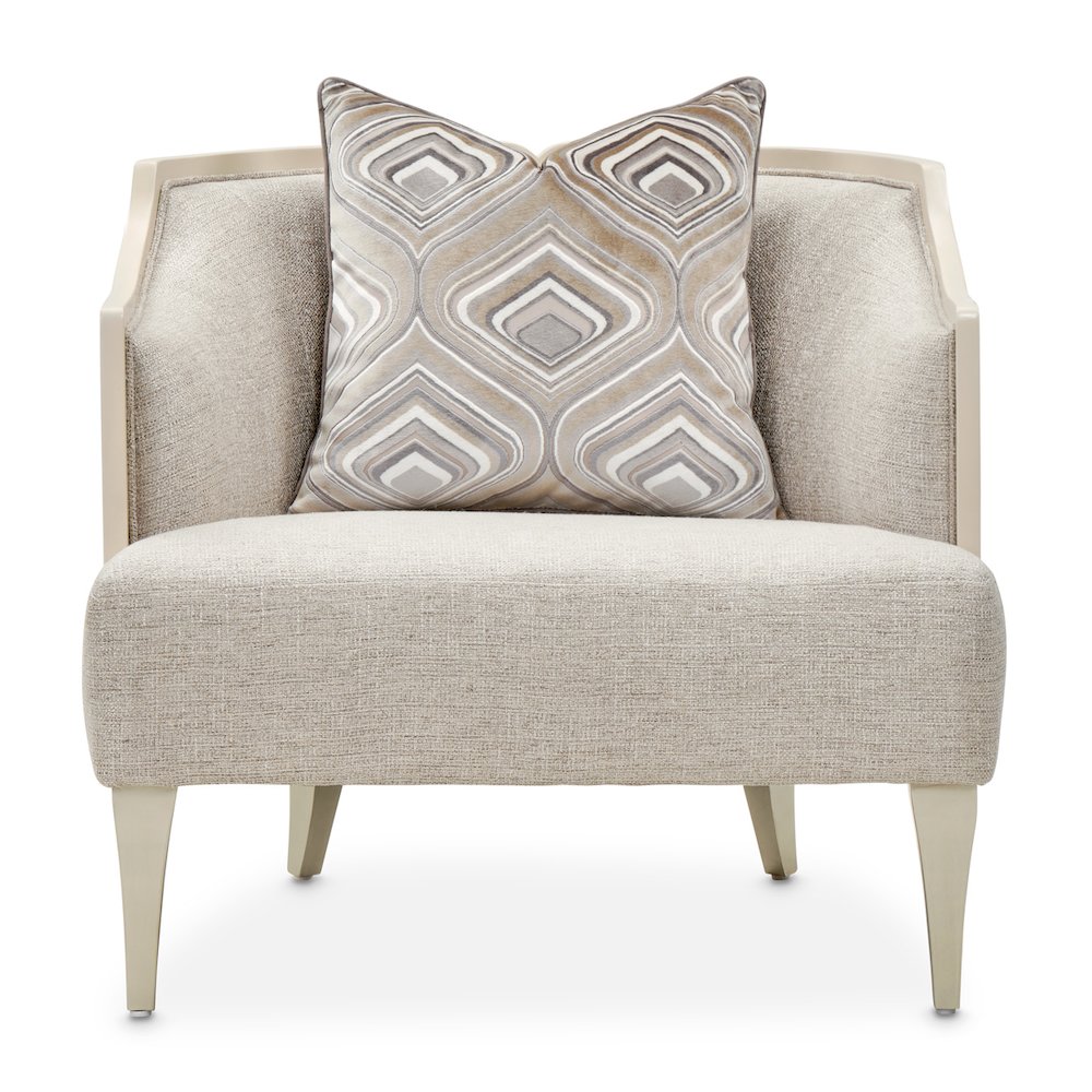 Camden Court Accent Chair - Flax/Pearl. Picture 16