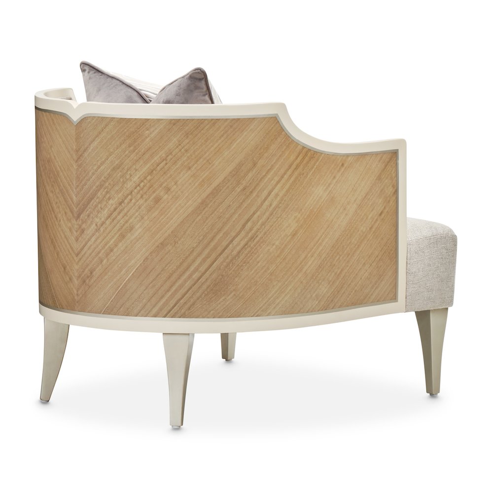 Camden Court Accent Chair - Flax/Pearl. Picture 19