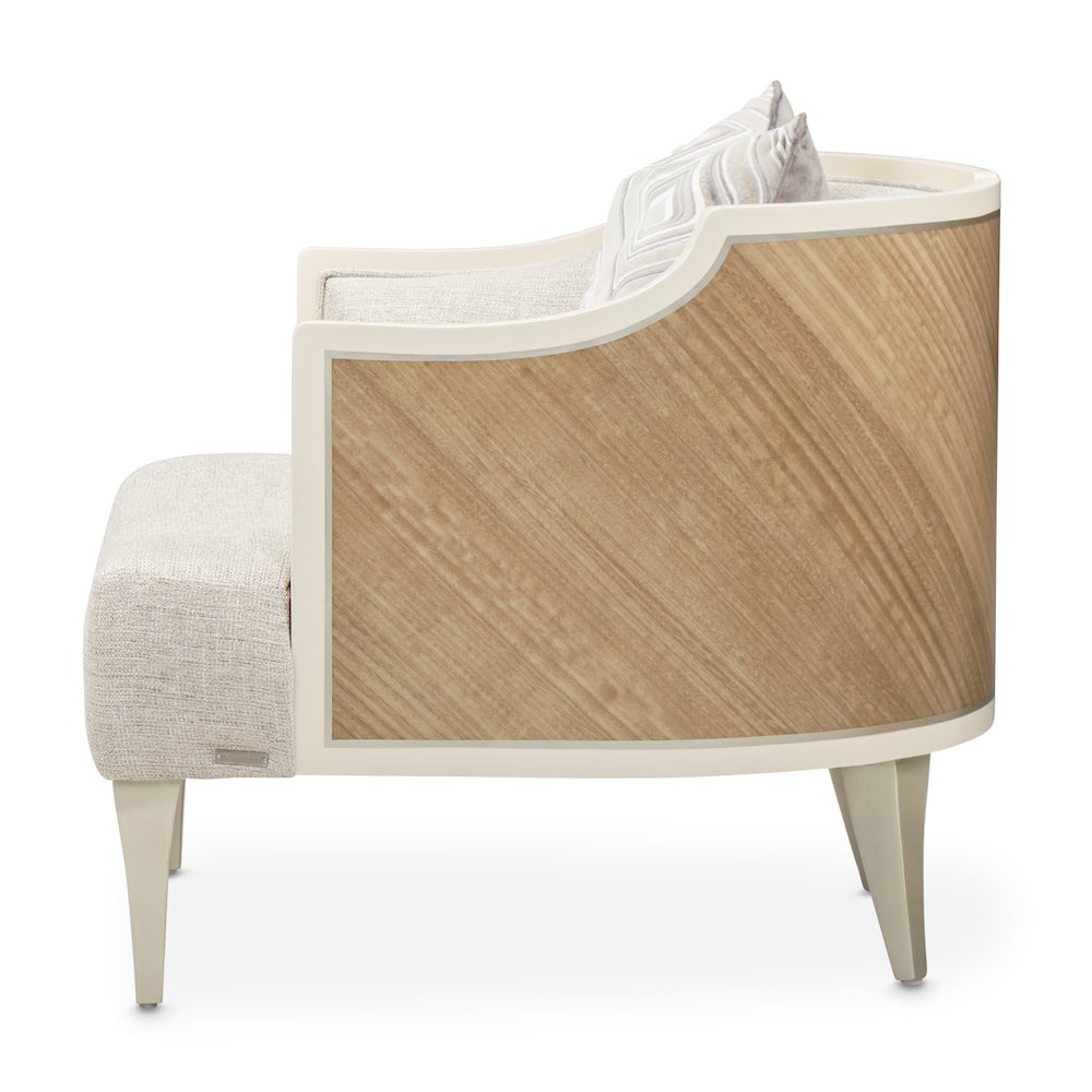 Camden Court Accent Chair - Flax/Pearl. Picture 21
