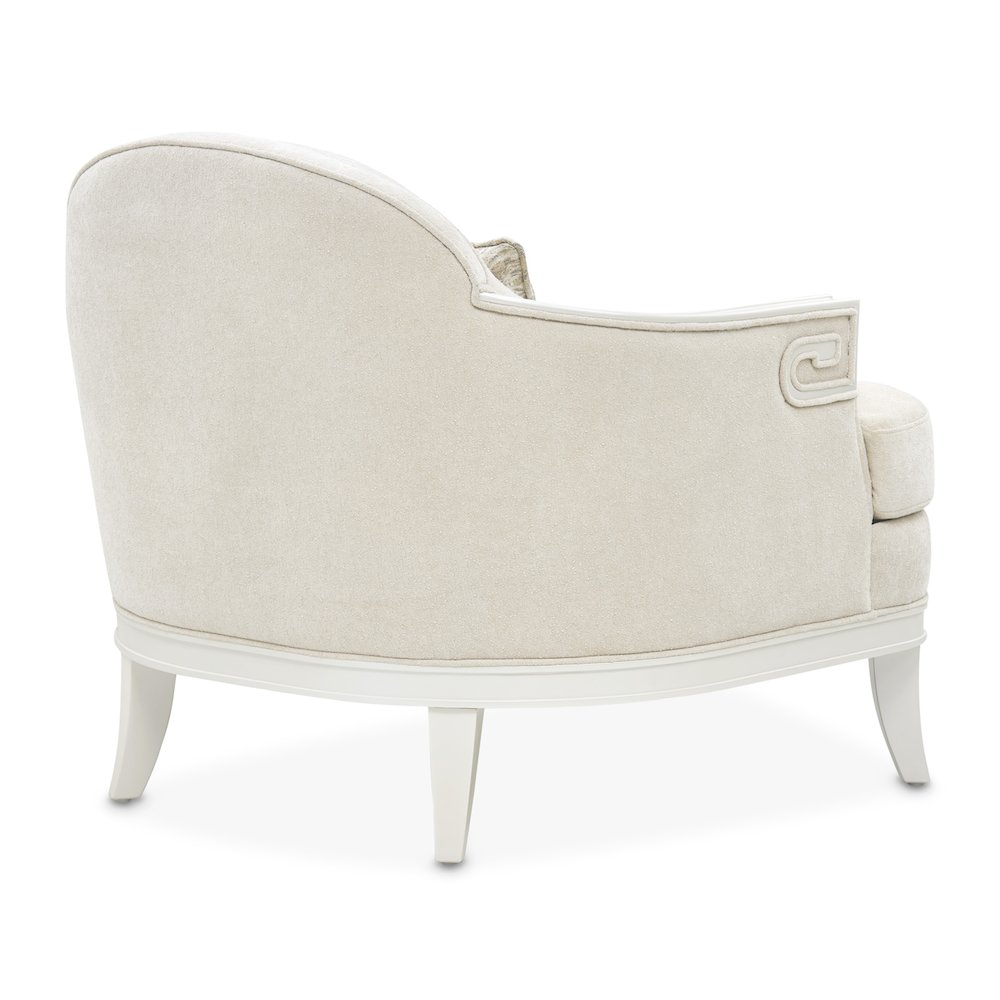 La Marisia Chenille Matching Chair - Tranquil/Creamy Pearl. Picture 20