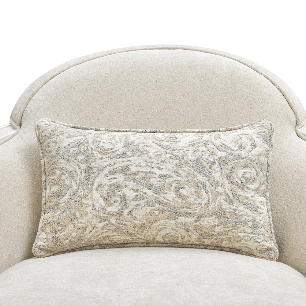 La Marisia Chenille Matching Chair - Tranquil/Creamy Pearl. Picture 26