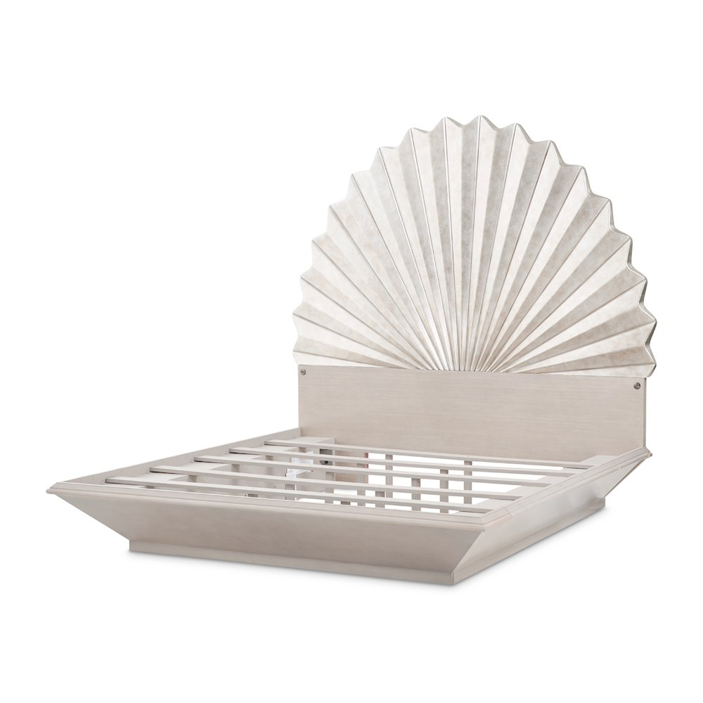 Fantosini King Fan Bed - Silver Leaf. Picture 14