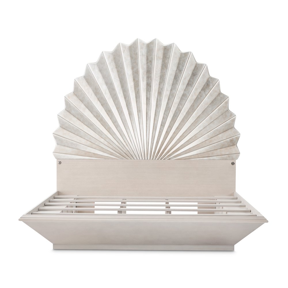 Fantosini King Fan Bed - Silver Leaf. Picture 15