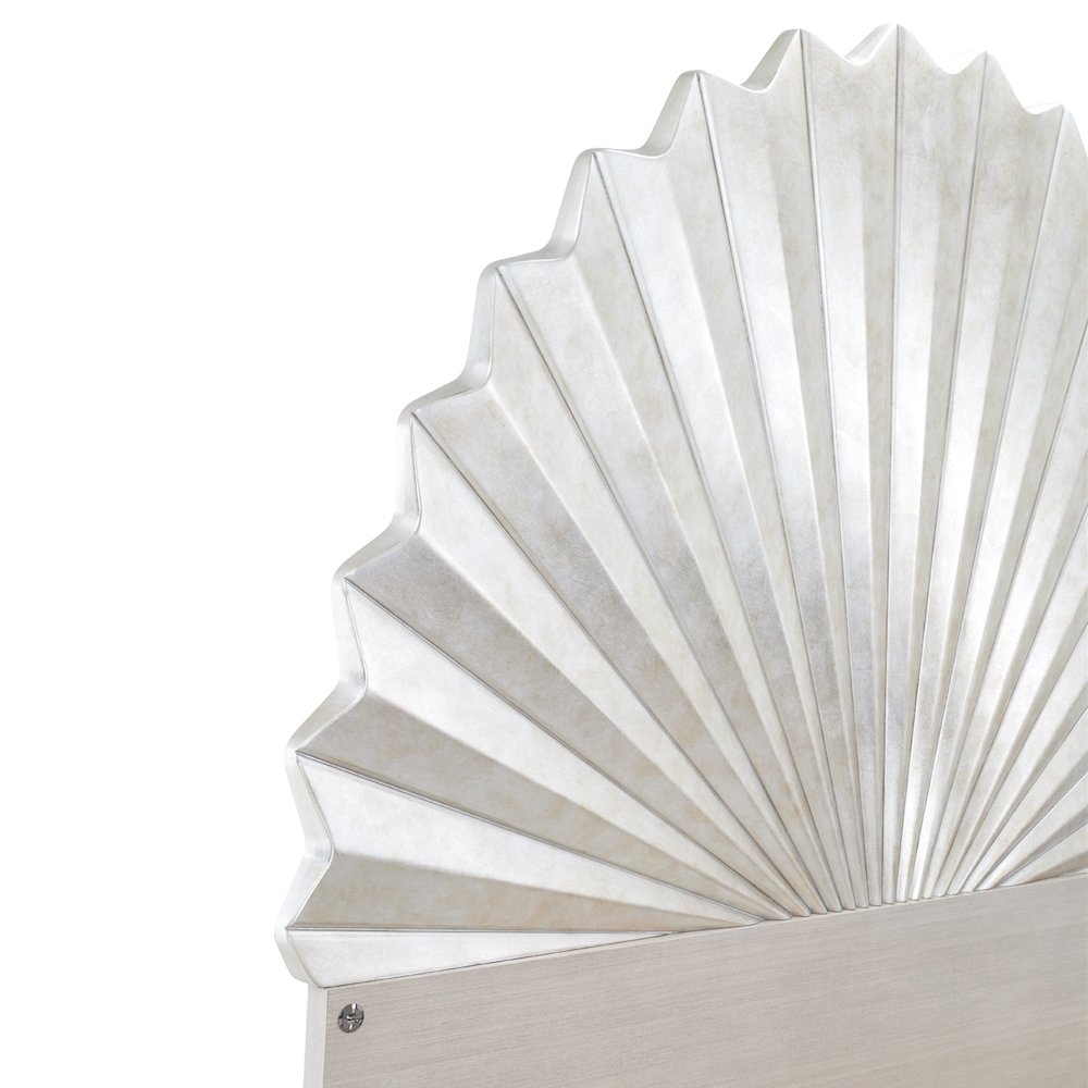 Fantosini King Fan Bed - Silver Leaf. Picture 19