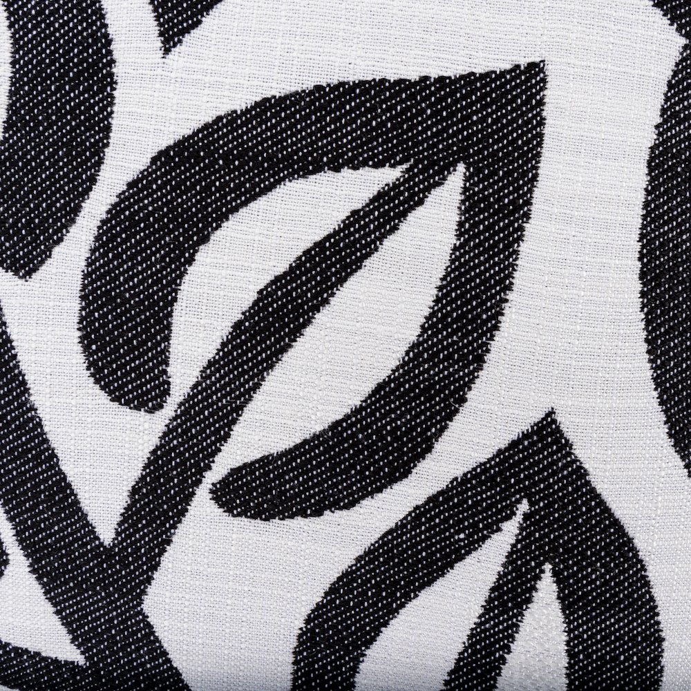 Uptown Downtown Ardent 20" Square Throw Pillow, Set of 2 - Black/White. Picture 13