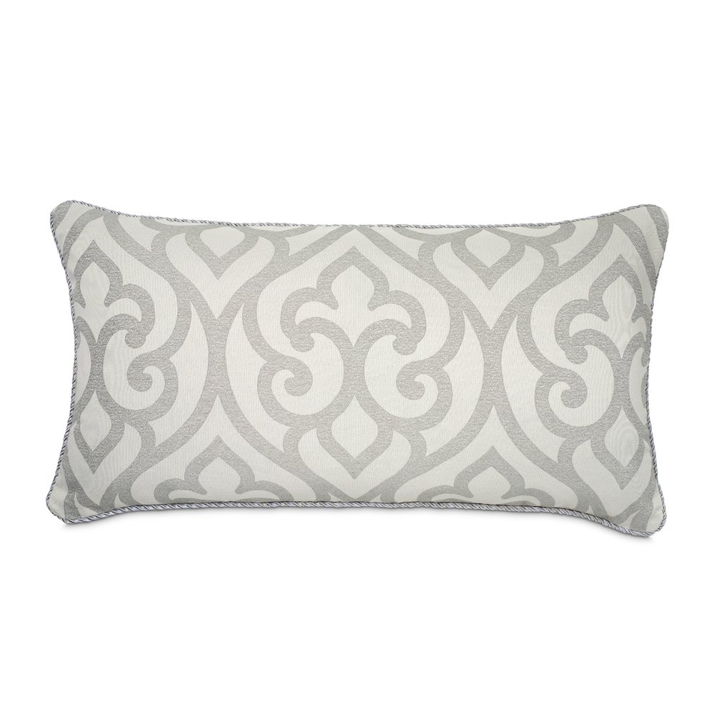 Canterbury 7-Piece Queen Comforter Set - Silver. Picture 20
