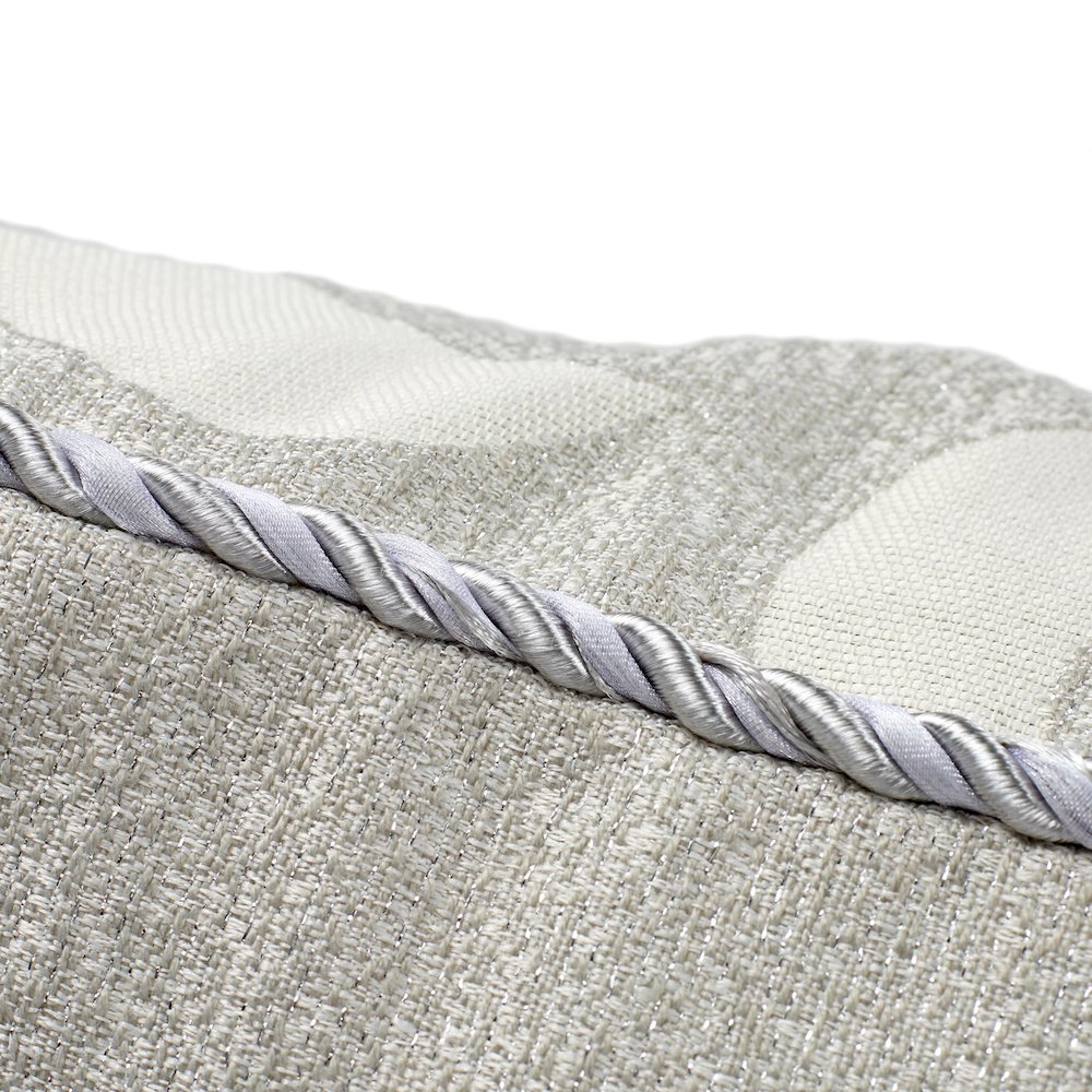 Canterbury 7-Piece Queen Comforter Set - Silver. Picture 22