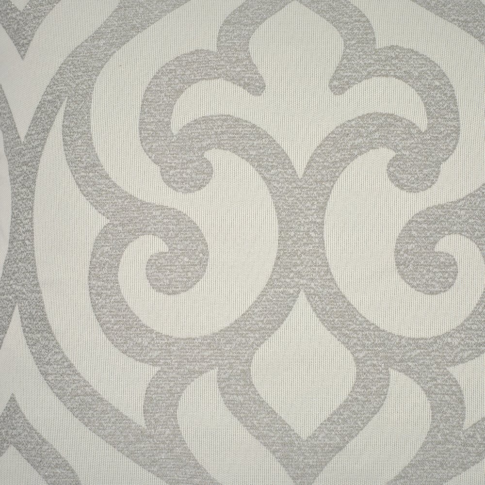 Canterbury 7-Piece Queen Comforter Set - Silver. Picture 26