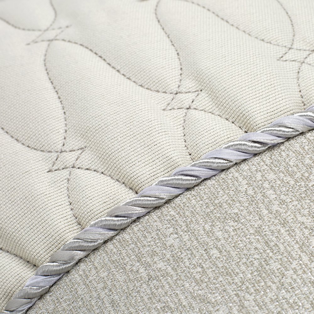Canterbury 7-Piece Queen Comforter Set - Silver. Picture 30