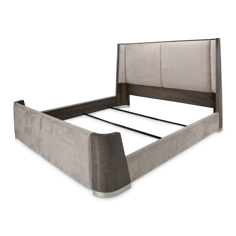Roxbury Park Eastern King Dual-Panel Bed - Slate. Picture 14