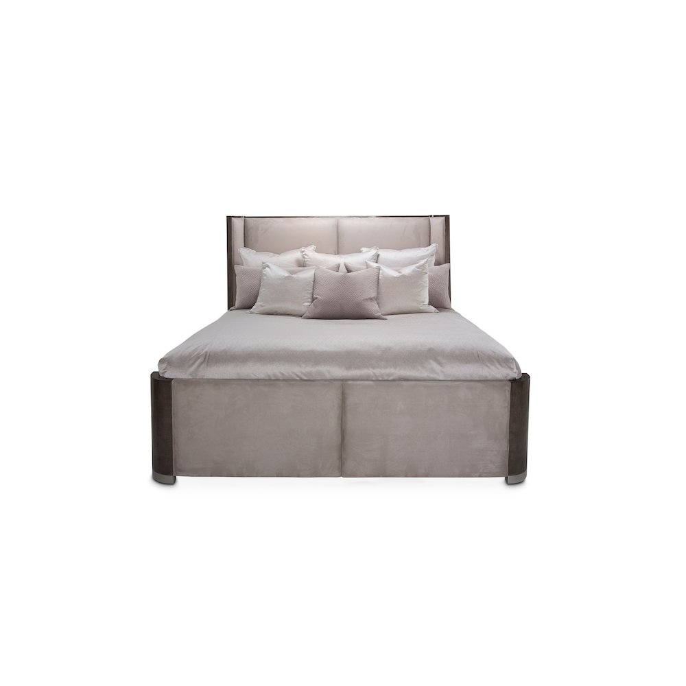 Roxbury Park Eastern King Dual-Panel Bed - Slate. Picture 2