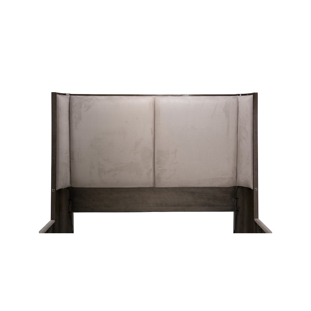 Roxbury Park Eastern King Dual-Panel Bed - Slate. Picture 8