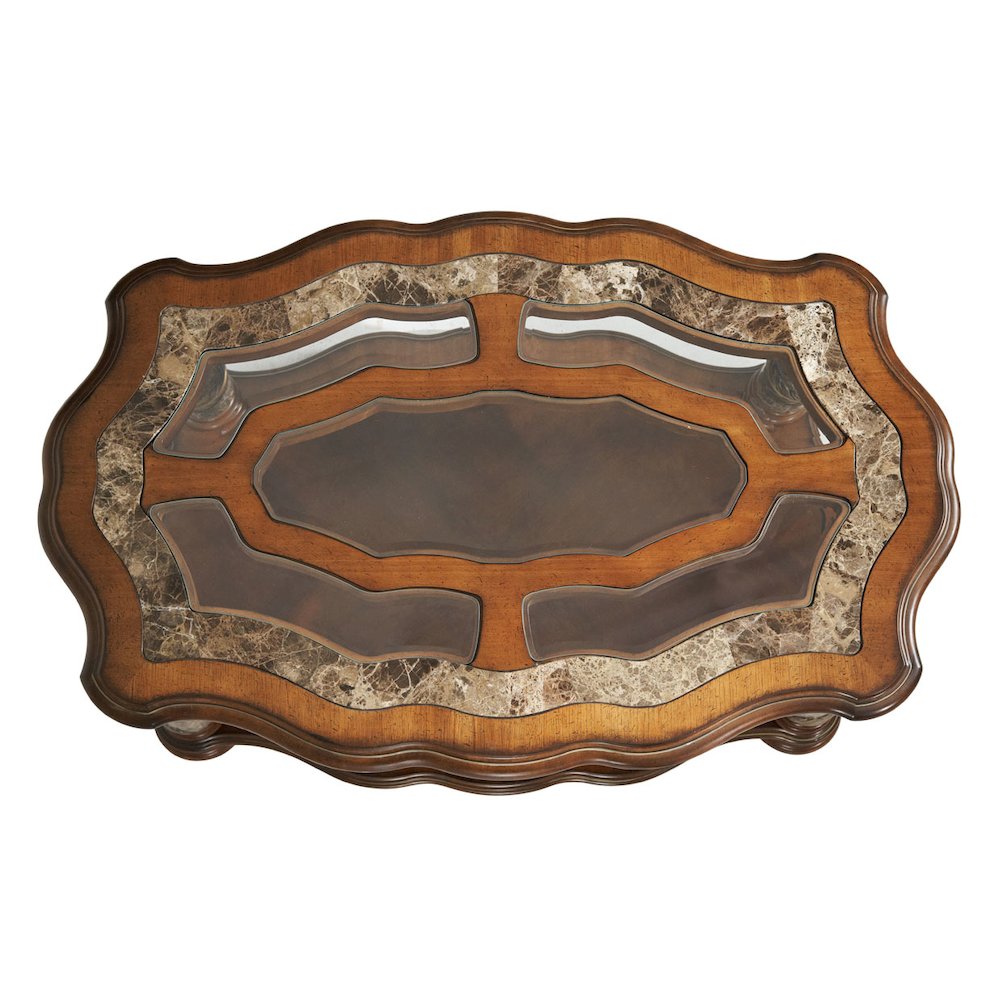 Villa Valencia Cocktail Table - Classic Chestnut. Picture 3