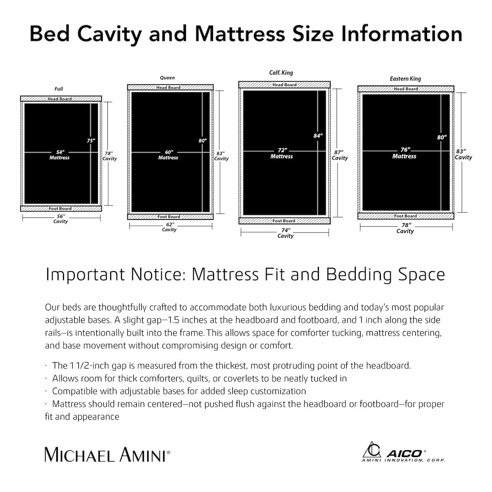 Malibu Crest Cal. King Scalloped Panel Bed - Chardonnay. Picture 14