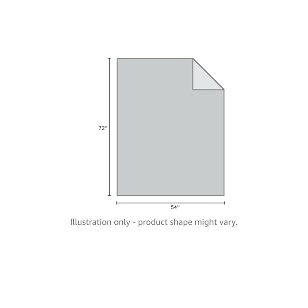 Snow Leopard 54"x72" Faux-Fur Throw - Natural. Picture 2