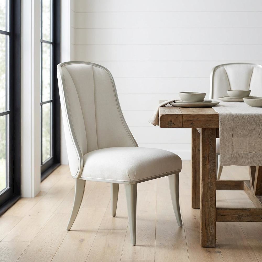 Penthouse Side Chair, Set of 2 - Ash Gray Set of 2. Picture 6