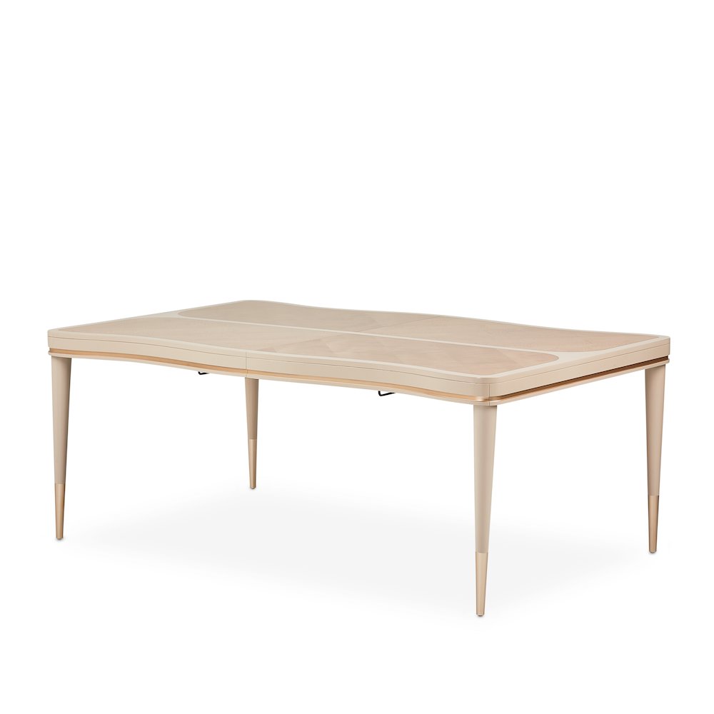 Malibu Crest Rectangular Dining Table - Blush. Picture 2