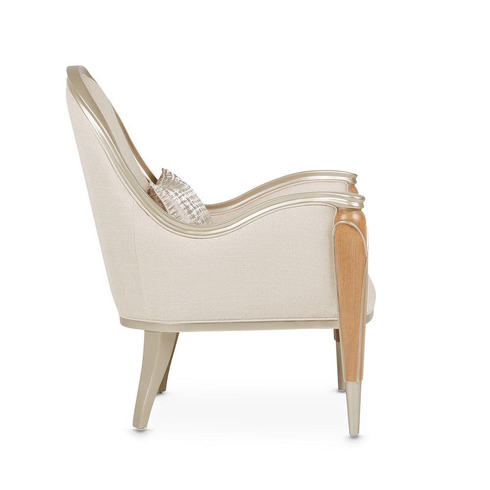 Villa Cherie Matching Chair - Pearl/Caramel. Picture 9